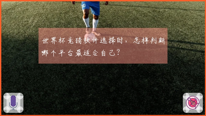 世界杯竞猜软件选择时，怎样判断哪个平台最适合自己？