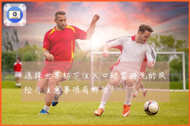 选择世界杯下注入口时需避免的风险与注意事项有哪些？